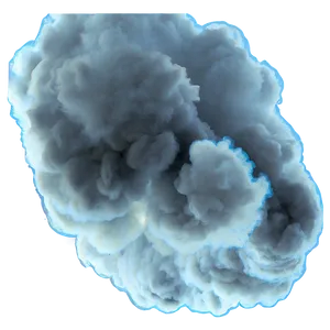 Dynamic Smoke Plume PNG Ycm46