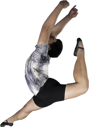 Dynamic Stretching Pose Man PNG