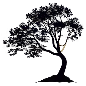 Dynamic Tree Silhouette Png 63 PNG image