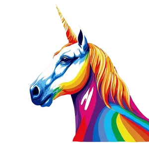 Dynamic Unicorn Silhouette PNG Cui92 PNG