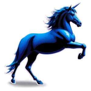 Dynamic Unicorn Silhouette PNG Lim81 PNG