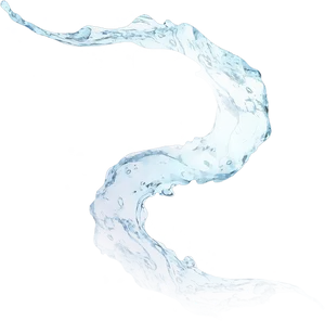 Dynamic Water Splash Artwork PNG image