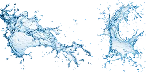 Dynamic Water Splash Capture PNG image