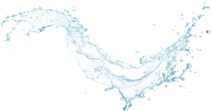 Dynamic Water Splash Transparent Background PNG image