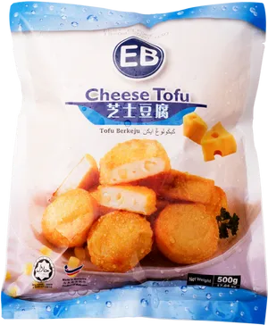 E B Cheese Tofu Package500g PNG image