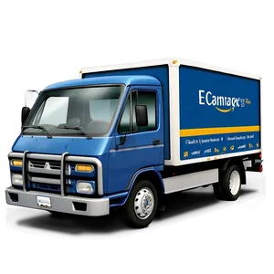 E-commerce Delivery Truck Png 28 PNG image