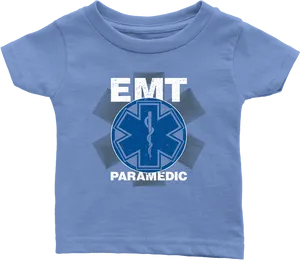 E M T Paramedic Infant T Shirt PNG image