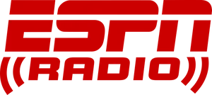 E S P N Radio Logo Red PNG image