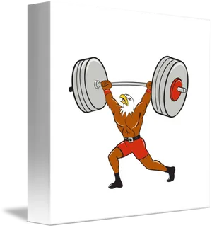 Eagle Character Lifting Barbell