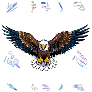 Eagle Wings Close-up Png Hta53 PNG image