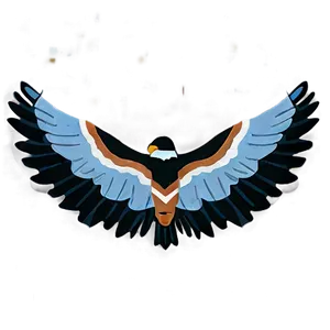 Eagle Wings Spread In Sky Png B PNG image