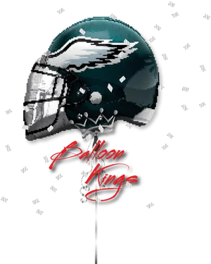 Eagles Helmet Balloon Kings PNG image