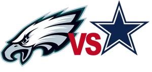 Eaglesvs Cowboys N F L Rivalry PNG image