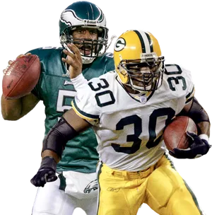 Eaglesvs Packers N F L Action