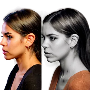 Ear Piercing Before And After PNG 06272024