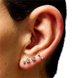 Ear Piercing Before And After PNG Vkj PNG