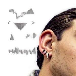 Ear Piercing For Men PNG Dqr