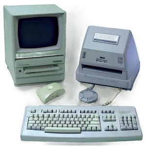Early 90s Computer Technology PNG Olu PNG