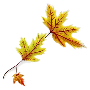 Early Fall Leaves Png Tho26 PNG image