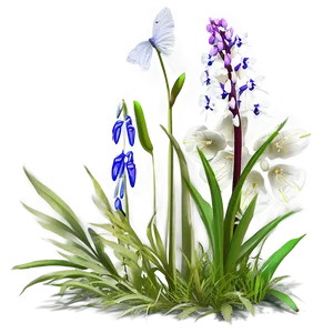 Early Spring Wildflowers PNG 65 PNG