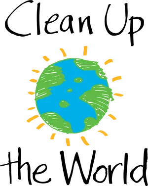 Earth Cleanup Campaign PNG image
