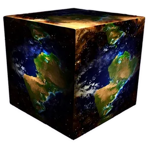Earth Cube PNG Fdv85 PNG