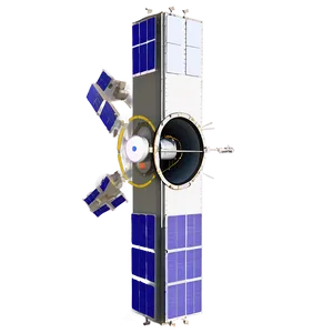 Earth Orbit Satellite PNG Hxa