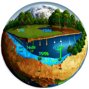 Earth's Carbon Cycle PNG 57