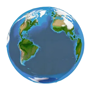 Earth South Pole View Png 45 PNG image