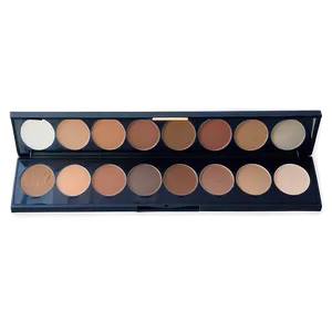 Earth Tones Makeup Palette PNG Abr