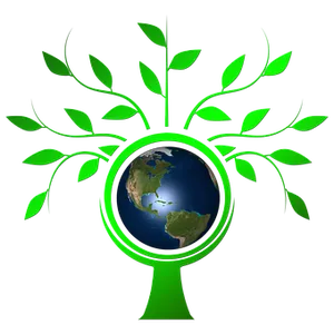 Earth Tree Conceptual Art
