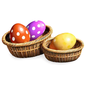 Easter Basket Full PNG 14