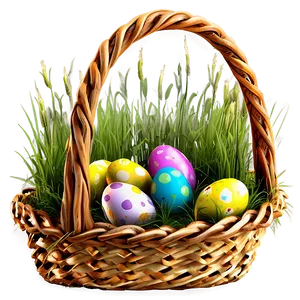 Easter Basket Grass PNG 42 PNG
