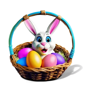 Easter Bunny Basket Png 21 PNG image