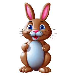 Easter Bunny Cartoon PNG Fyr