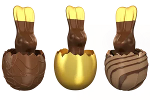 Easter Bunny Chocolate Eggs