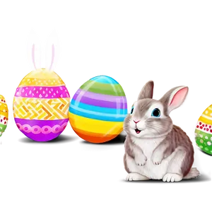 Easter Bunny Hide And Seek Png Ytf94 PNG image