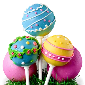 Easter Cake Pops Png 06272024 PNG image