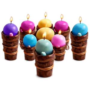 Easter Candle Light PNG Mqa15 PNG