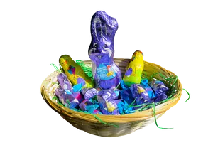 Easter Chocolate Bunniesin Basket