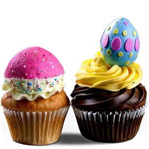 Easter Cupcake PNG 05032024