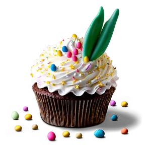 Easter Cupcake PNG 05032024