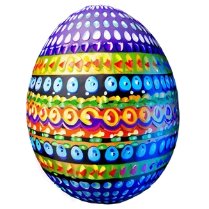 Easter Egg Art PNG 05252024
