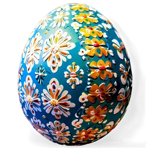 Easter Egg Art PNG 05252024