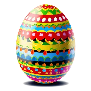 Easter Egg Clipart PNG 05252024