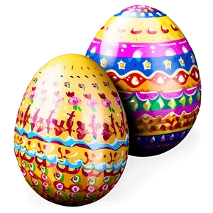 Easter Egg Design Png 80 PNG image
