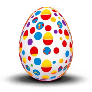 Easter Egg Dotted PNG Txl PNG