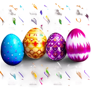 Easter Egg Dyeing Fun PNG 30