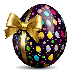 Easter Egg Gift Bow PNG Rad95 PNG