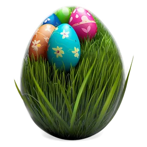 Easter Egg Grass Png 05232024 PNG image